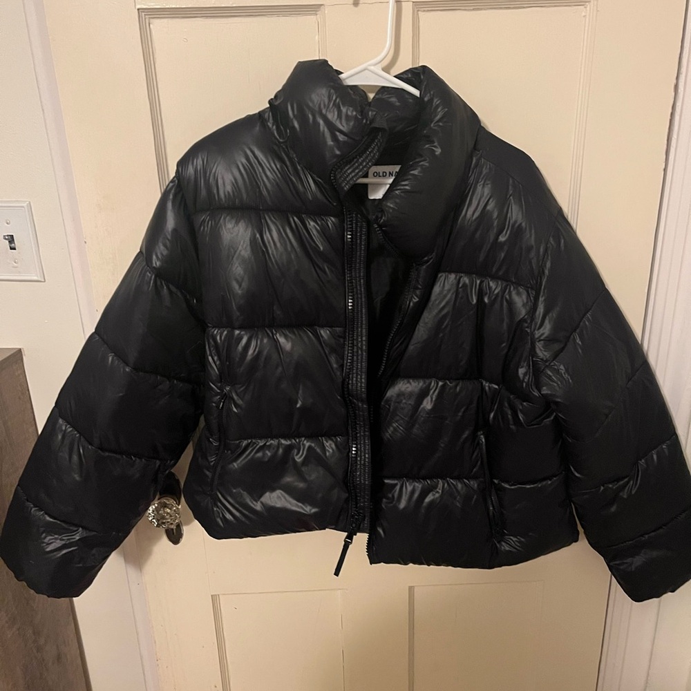 Old Navy Black Puffer Jacket